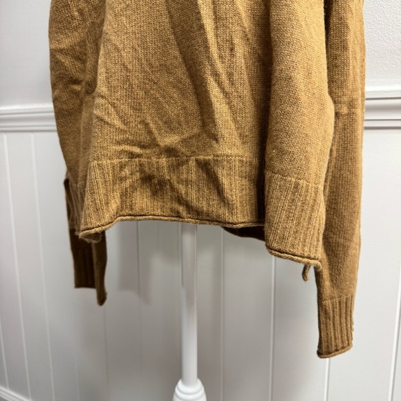 Jenni Kayne Everyday Sweater Long Sleeve Knit Pullover Wool Blend Brown Medium M - Picture 8 of 15